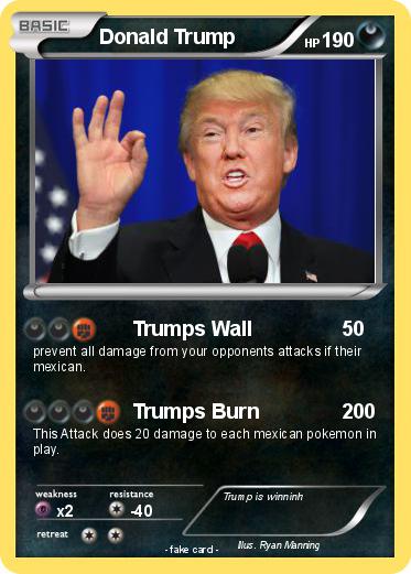 Pokemon Donald Trump