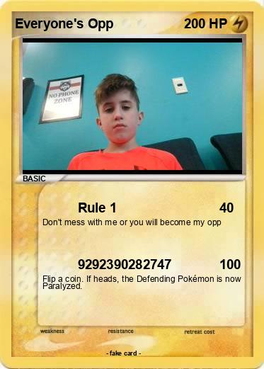 Pokemon Everyone's Opp