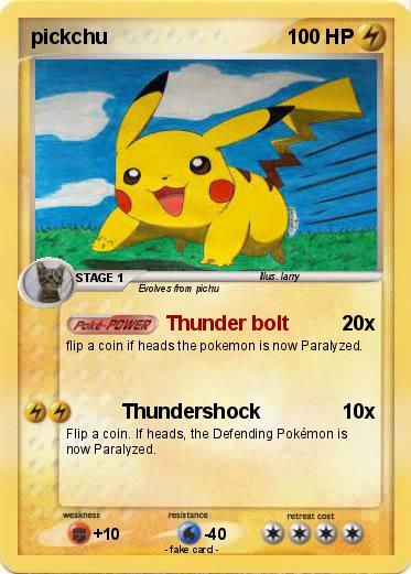 Pokemon pickchu