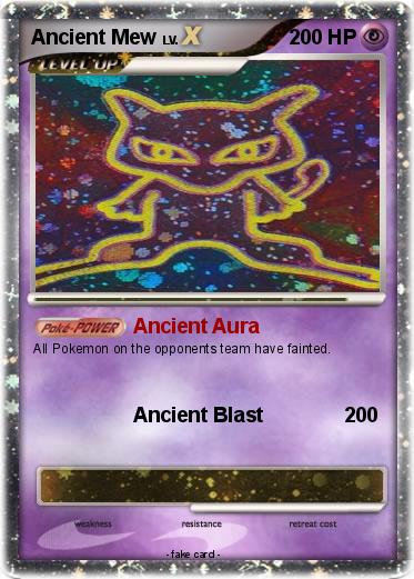 Pokemon Ancient Mew
