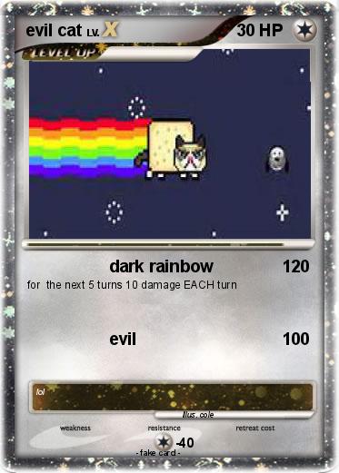 Pokemon evil cat
