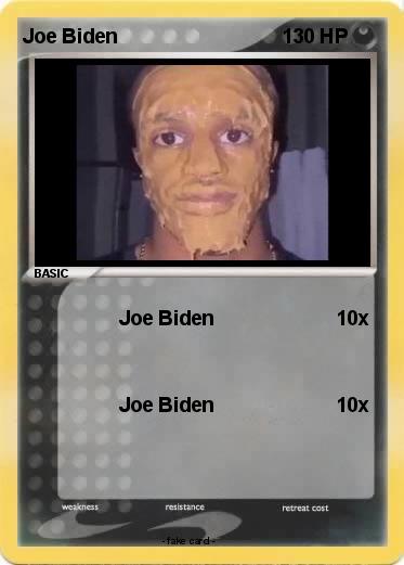 Pokemon Joe Biden