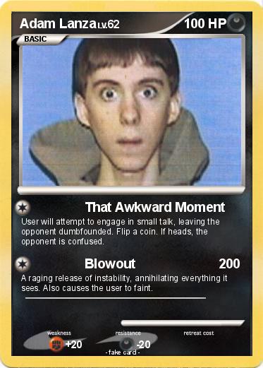 Pokemon Adam Lanza