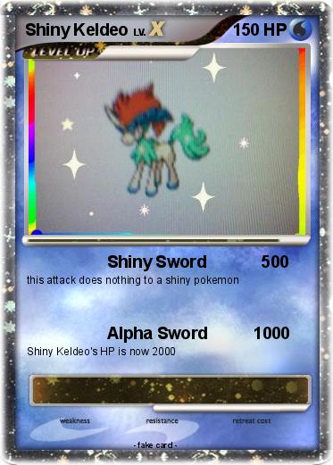 Pokemon Shiny Keldeo