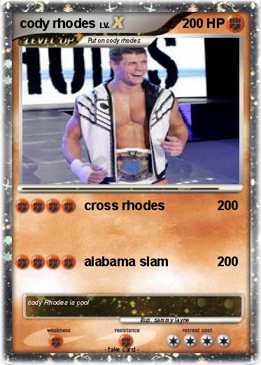 Pokemon cody rhodes