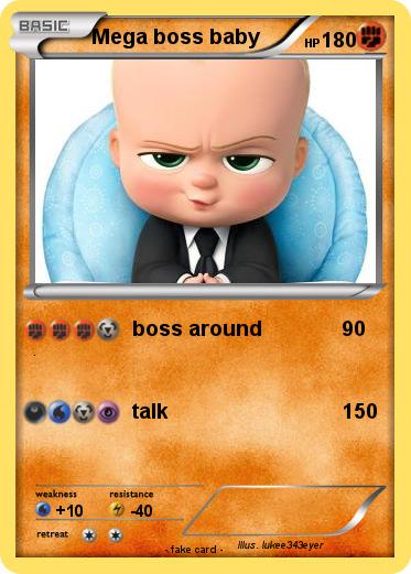 Pokemon Mega boss baby