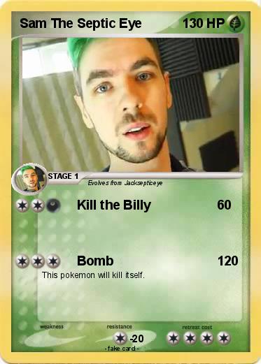 Pokemon Sam The Septic Eye