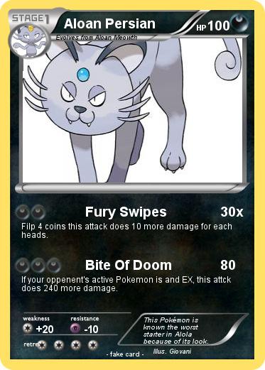 Pokemon Aloan Persian
