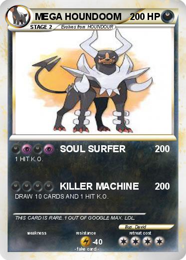 Pokemon MEGA HOUNDOOM