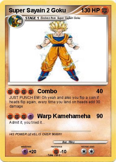 Pokemon Super Sayain 2 Goku