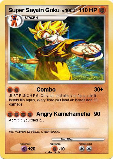 Pokemon Super Sayain Goku
