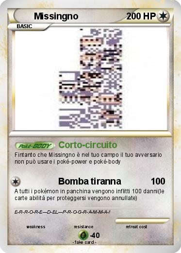 Pokemon Missingno