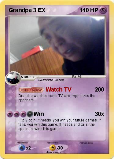 Pokemon Grandpa 3 EX