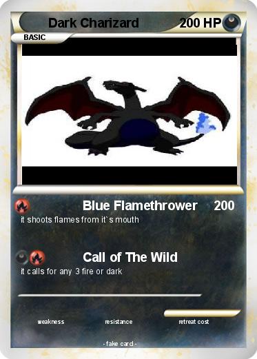 Pokemon Dark Charizard