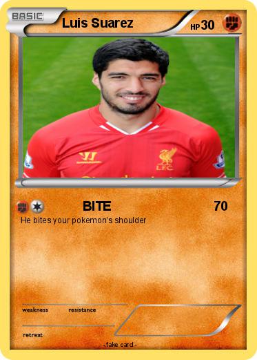 Pokemon Luis Suarez