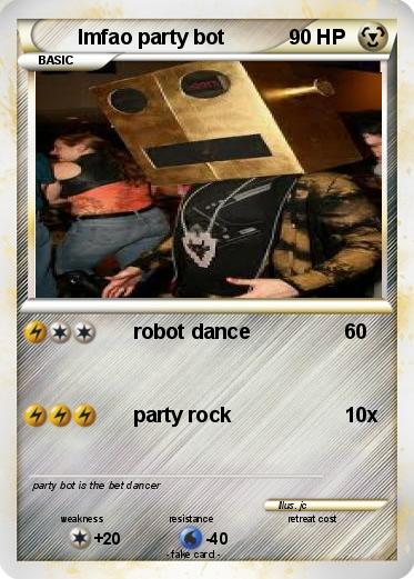 Pokemon lmfao party bot