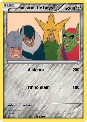 Pokemon me and the boys