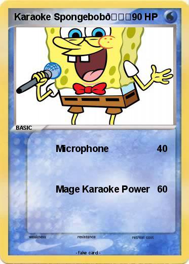 Pokemon Karaoke Spongebob????