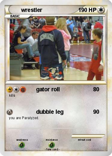 Pokemon wrestler