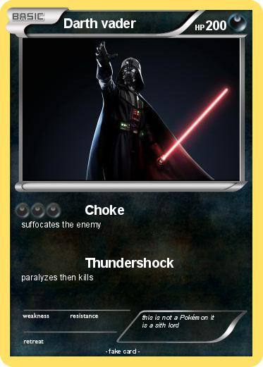 Pokemon Darth vader