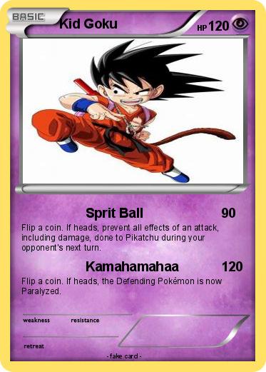 Pokemon Kid Goku