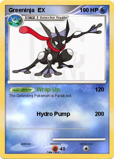 Pokemon Greeninja  EX