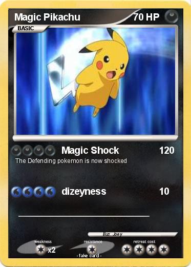 Pokemon Magic Pikachu