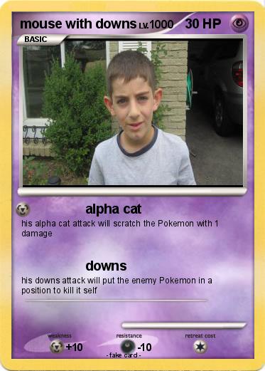 Pokemon mouse with downs