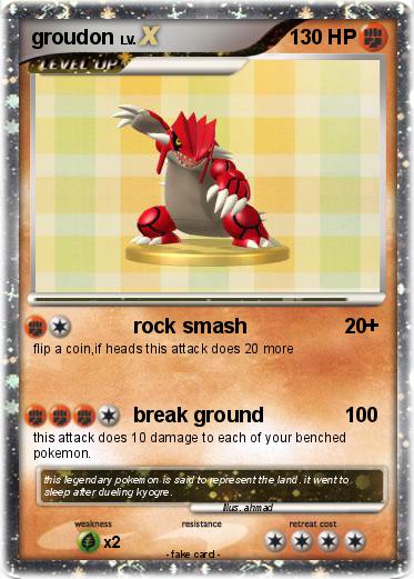 Pokemon groudon