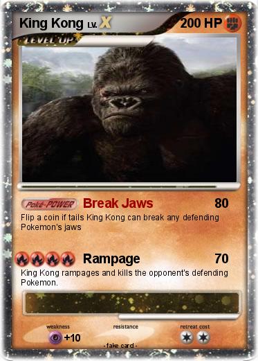 Pokemon King Kong