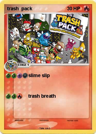 Pokemon trash  pack