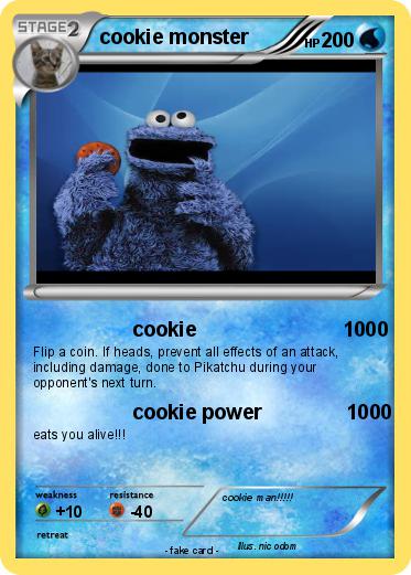 Pokemon cookie monster