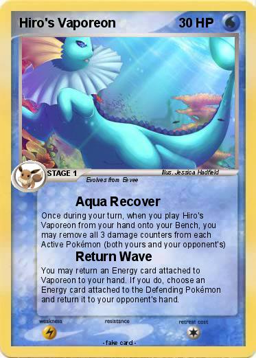 Pokemon Hiro's Vaporeon