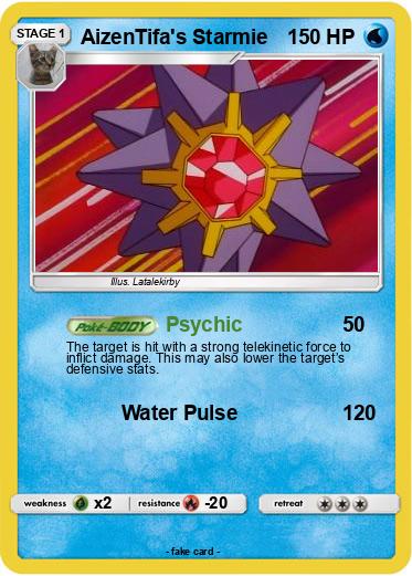Pokemon AizenTifa's Starmie