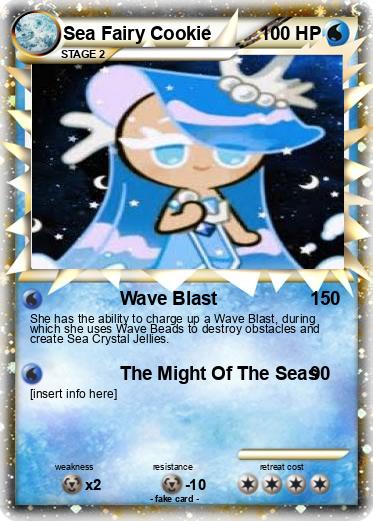 Pokemon Sea Fairy Cookie