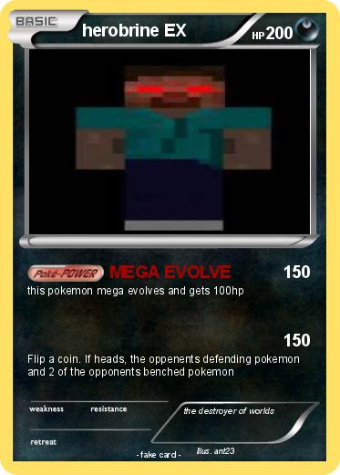 Pokemon herobrine EX