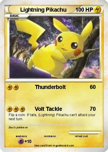 Pokemon Lightning Pikachu