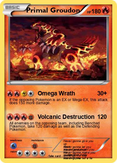 Pokemon Primal Groudon
