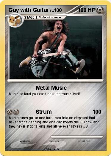 Pokemon Guy with Guitar