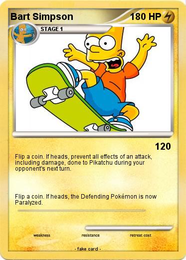 Pokemon Bart Simpson