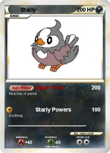 Pokemon Starly