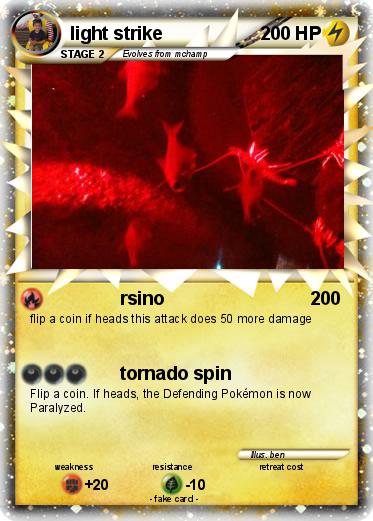 Pokemon light strike
