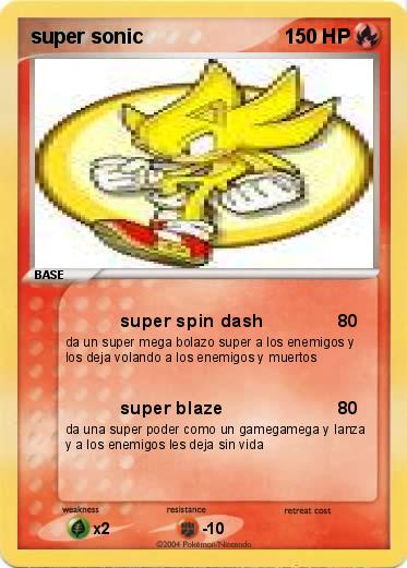 Pokemon super sonic