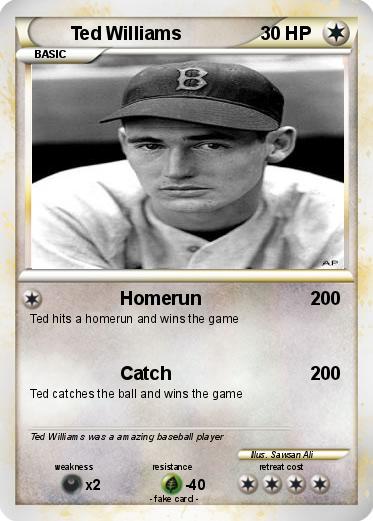 Pokemon Ted Williams