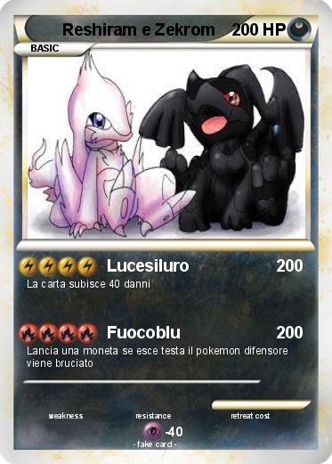 Pokemon Reshiram e Zekrom