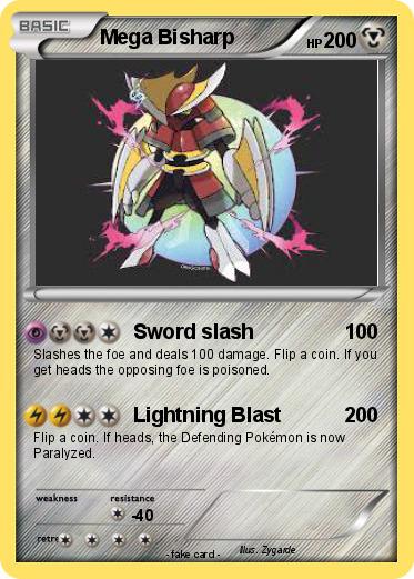 Pokemon Mega Bisharp