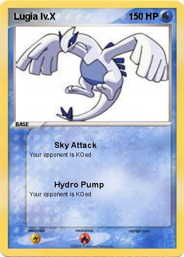 Pokemon Lugia lv.X