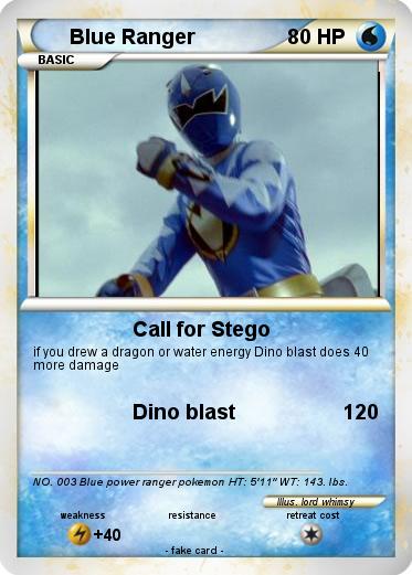 Pokemon Blue Ranger