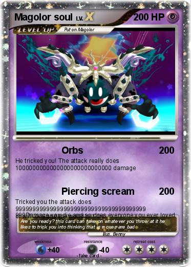 Pokemon Magolor soul