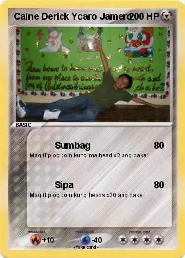 Pokemon Caine Derick Ycaro Jamero